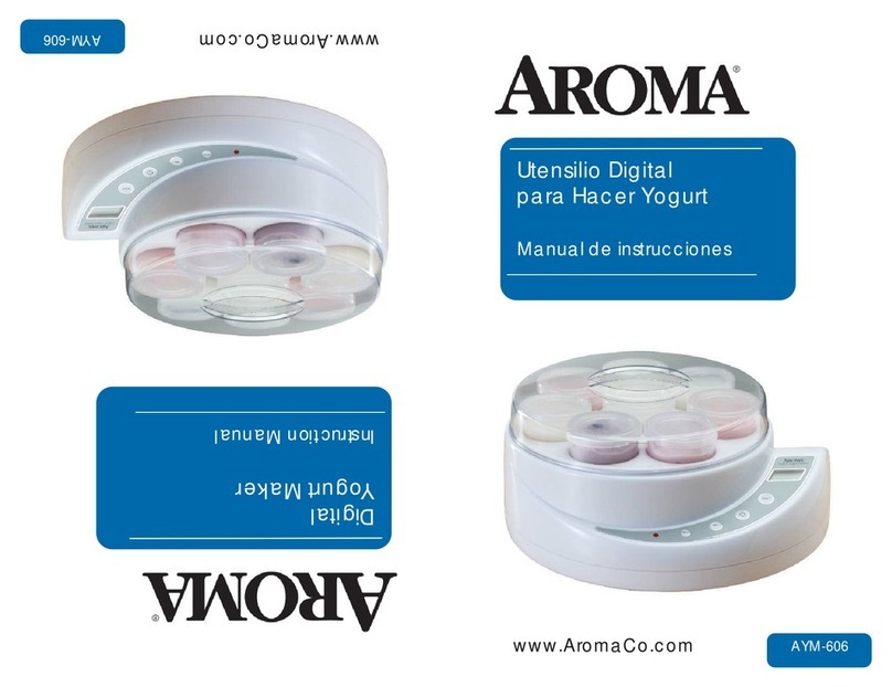 Aroma AYM-606 instruction manual