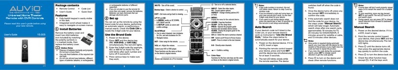 AUVIO 15-305 user guide