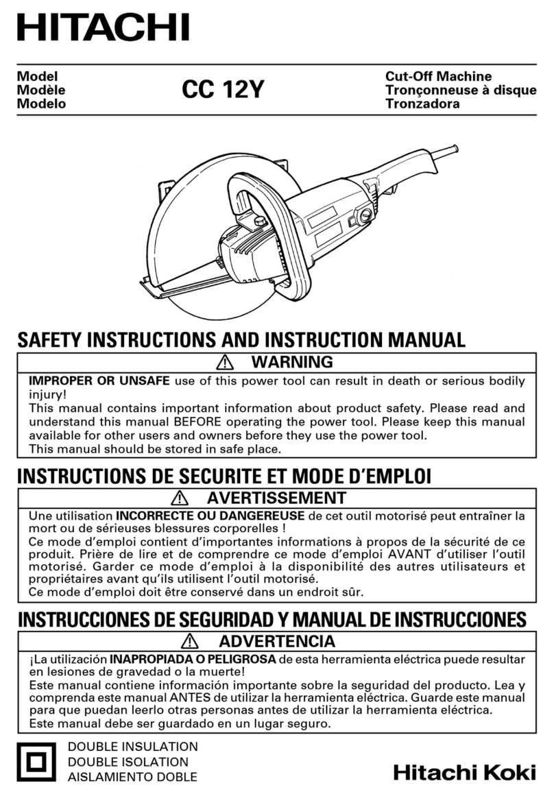 Hitachi CC 12Y Troubleshooting guide