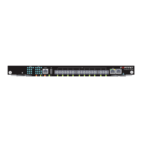 Fortinet FortiSwitch-5003B Parts list manual