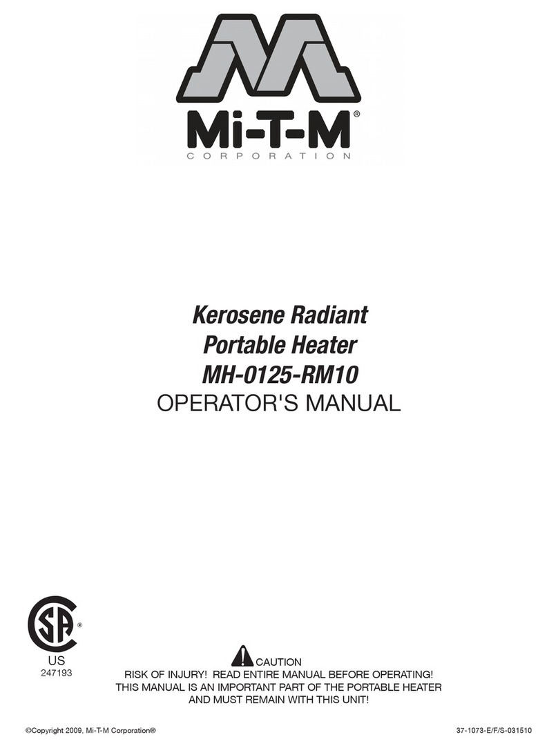 Mi-T-M MH-0125-RM10 Operator's manual