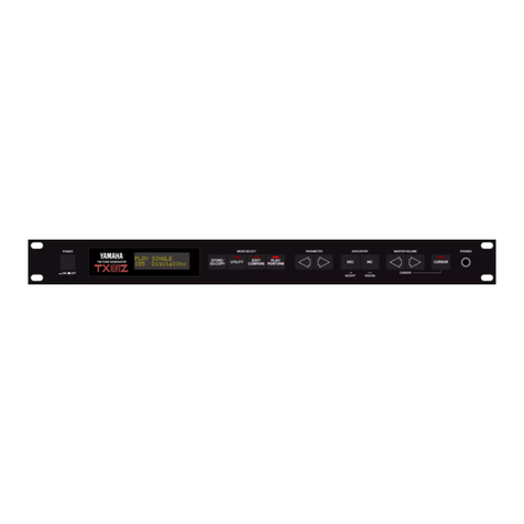 Yamaha TX-81Z Service manual