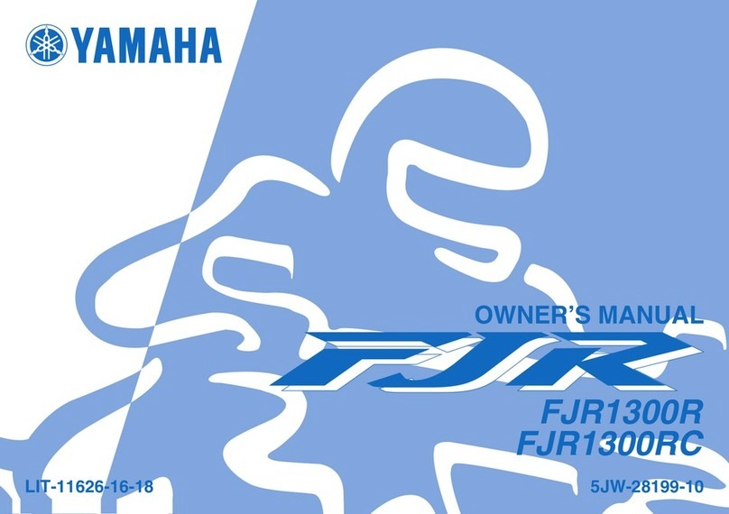 Yamaha FJR1300R owner's manual