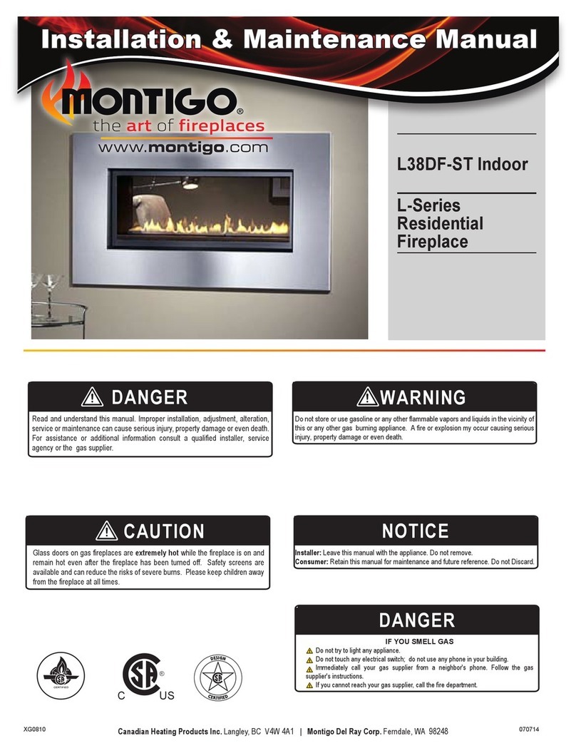 Montigo L38DF-ST series Installation & maintenance manual