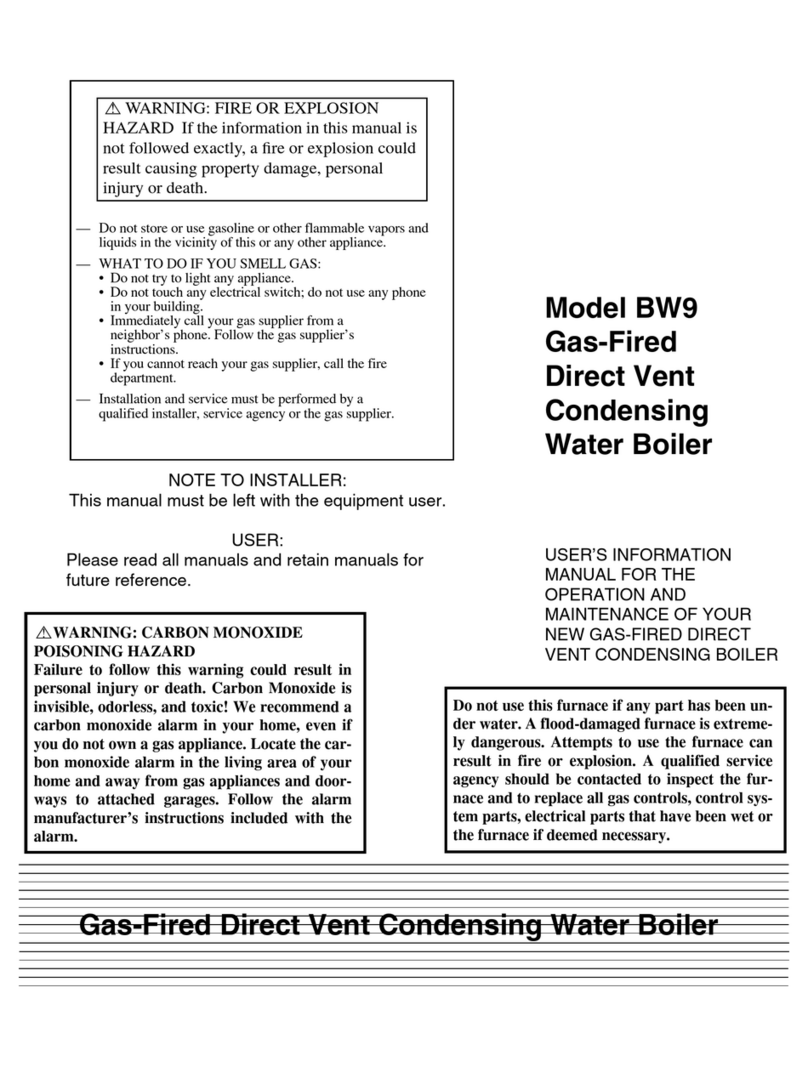 Carrier BW9 Series user manual Carrier BW9 Series user manual