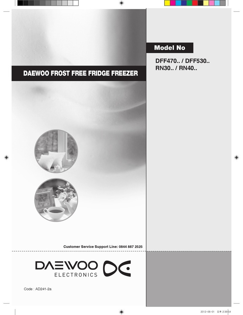 Daewoo DFF470 Series user manual