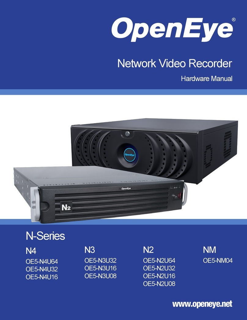 OpenEye N-Series User manual