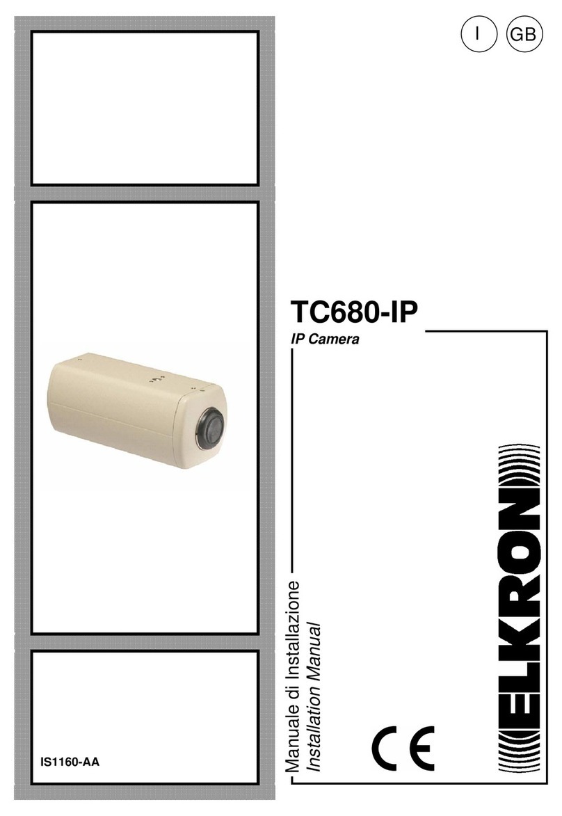 Elkron TC680-IP installation manual