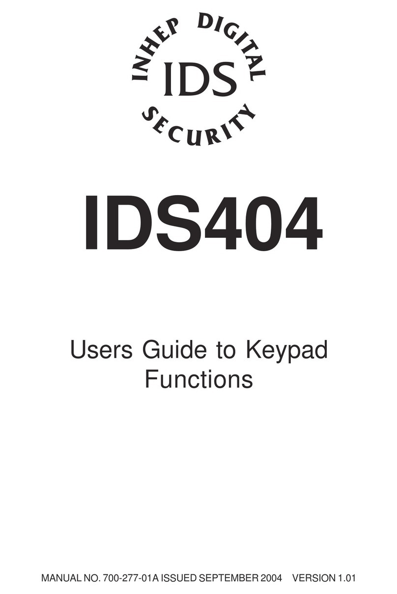 Inhep Digital Security IDS404 User manual