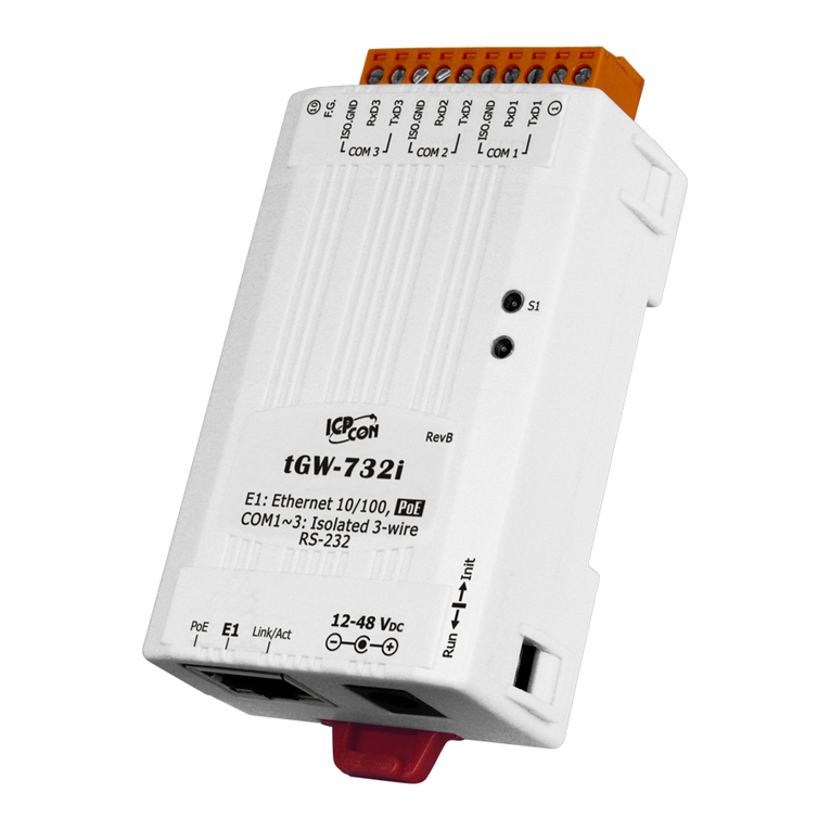 ICP DAS USA tGW-700 Series User manual