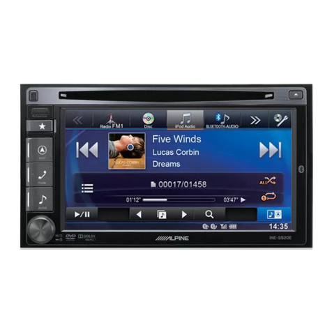 Alpine INE-S920E User manual
