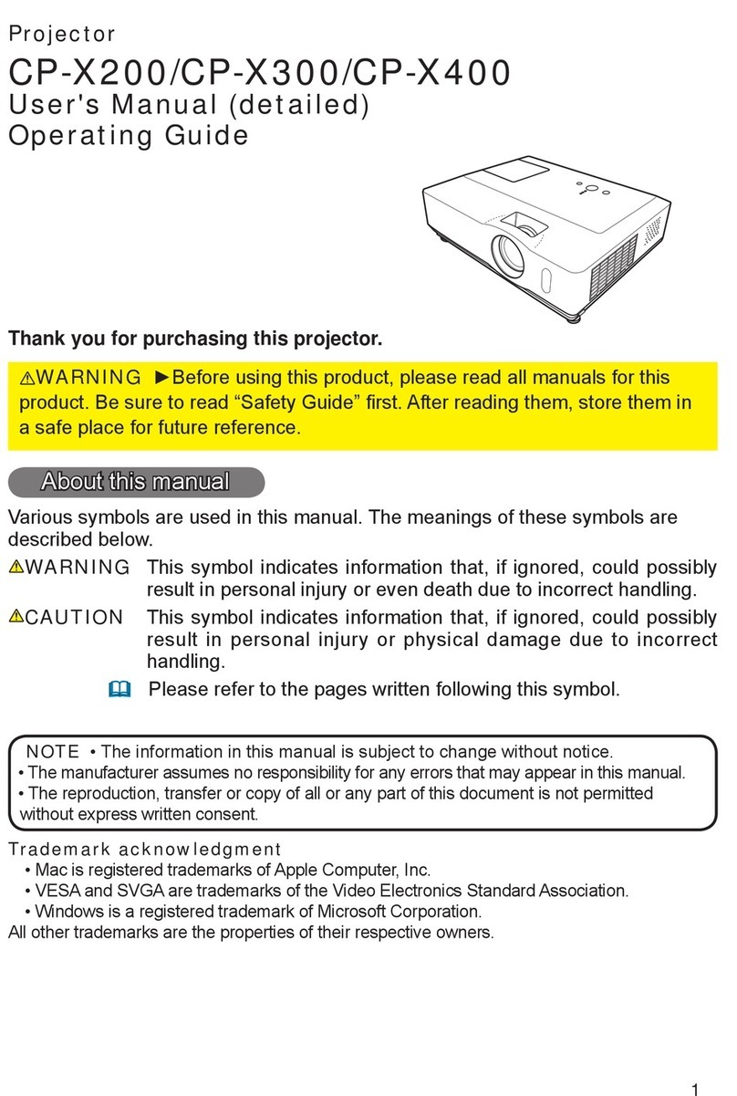 Touchboards CP-X200 User manual