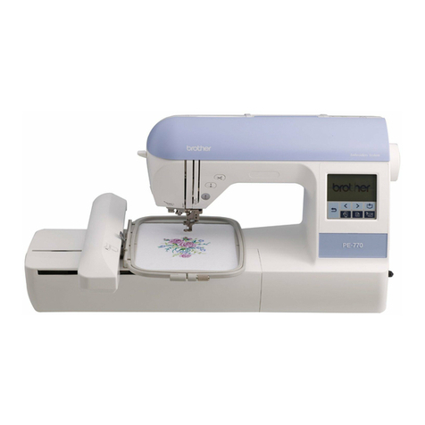 Brother PE-780D parts reference list