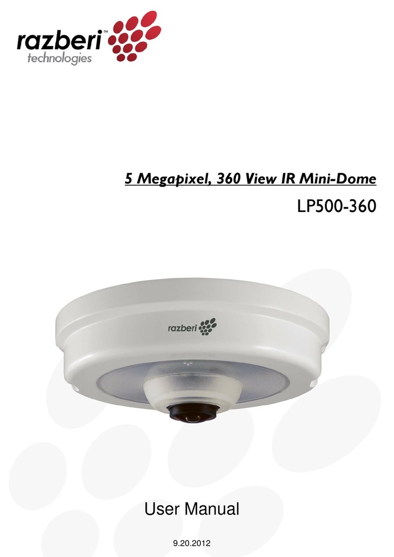 Razberi LP500-360 user manual