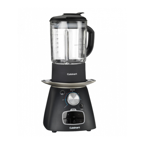 Cuisinart SSB1U Recipe manual
