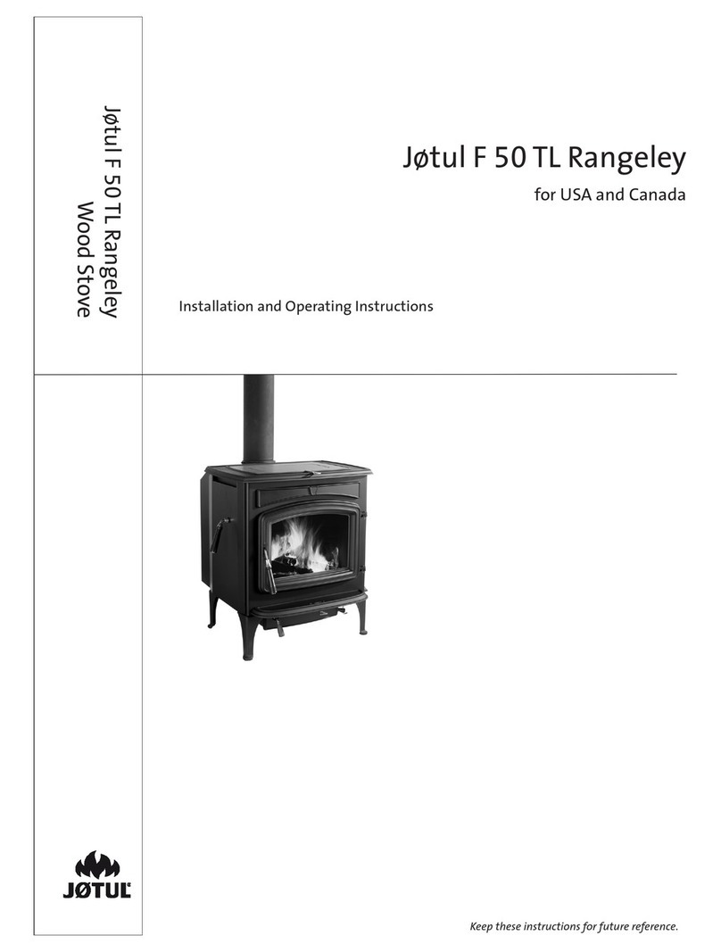 Jøtul F50 TL Rangeley User manual