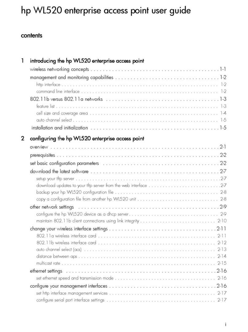 HP WL520 User manual HP WL520 User manual