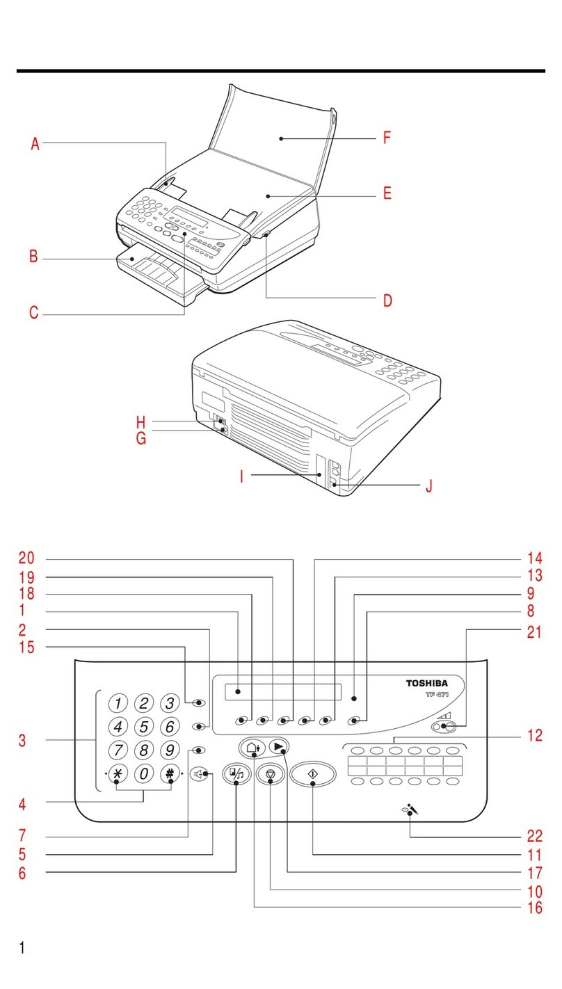 Toshiba TF 471 User manual