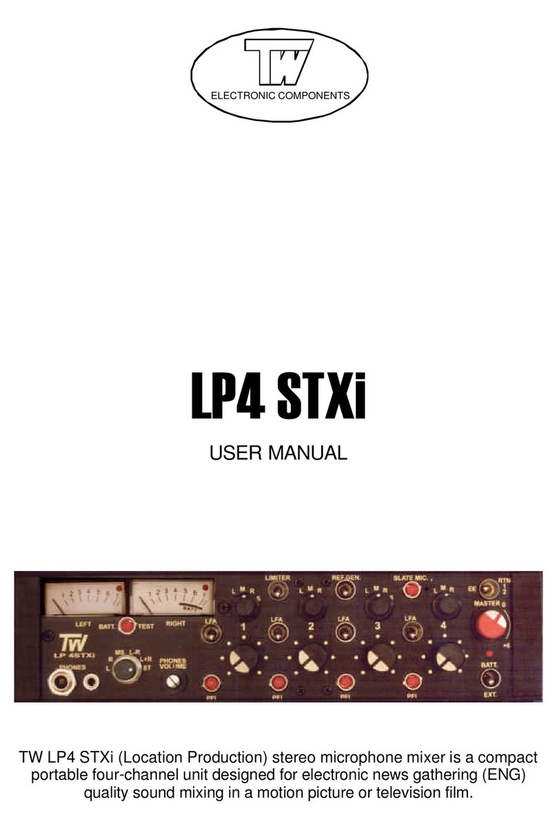 TW Electronic Components LP4 STXi user manual