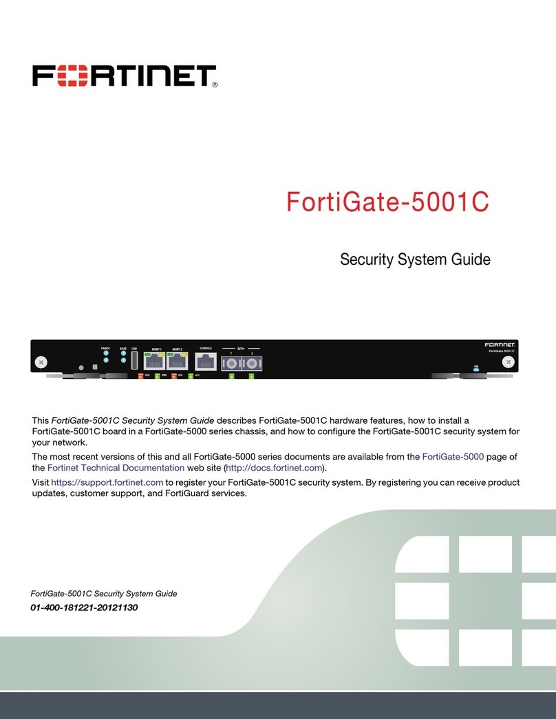 Fortinet FortiGate-5001C Guide