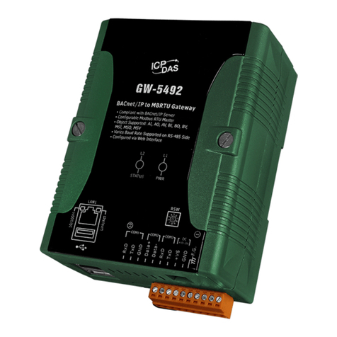 ICP DAS USA GW-5492 User manual