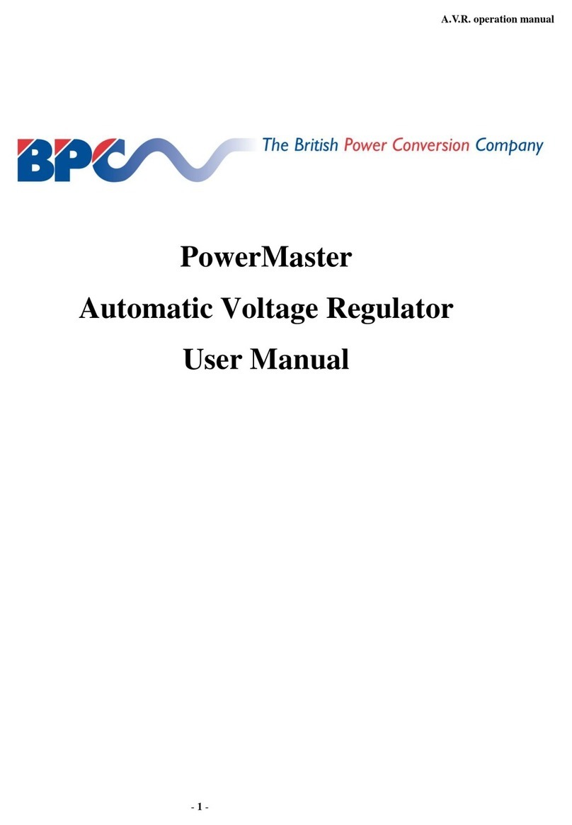 BPC PowerMaster User manual