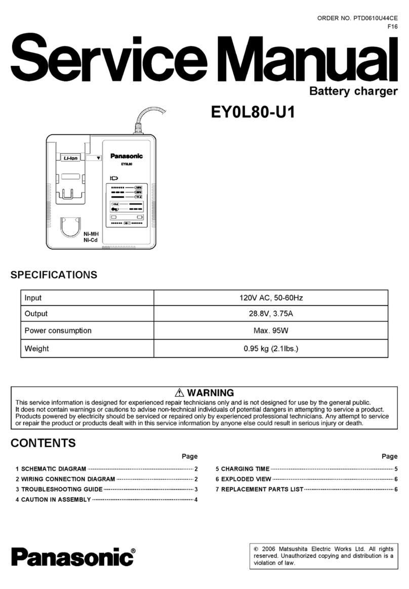 Panasonic EY0L80-U1 Service manual