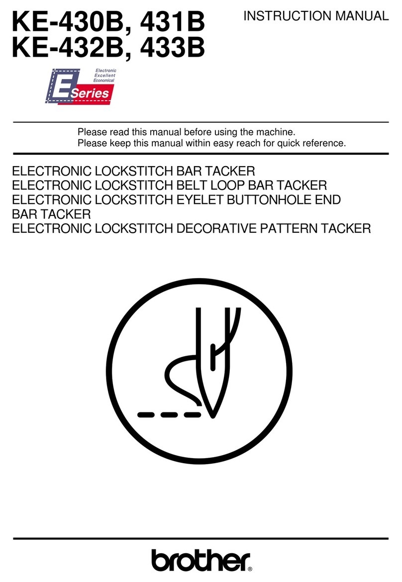 Brother KE-430B Series instruction manual
