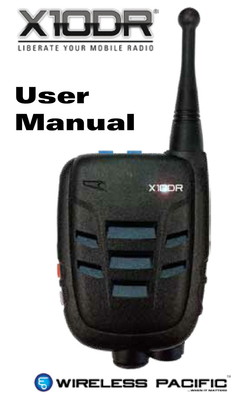 Wireless Pacific X10DR ELITE user manual