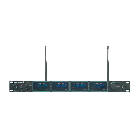 Beyerdynamic UHF Wireless System Opus 900 User manual Beyerdynamic UHF Wireless System Opus 900 User manual