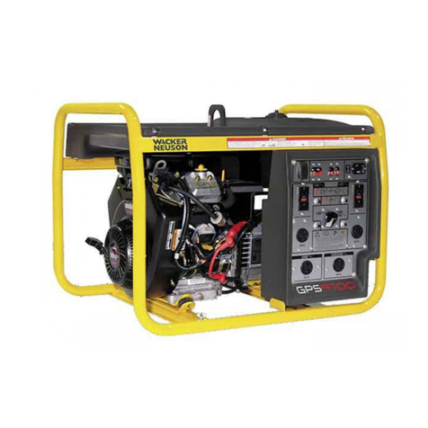 Wacker Neuson GPS 9700 Operator's manual