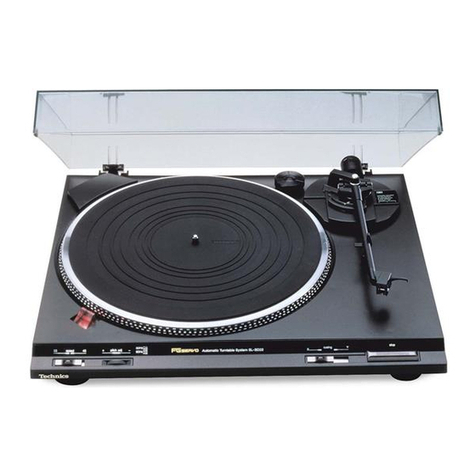 Technics SL-BD22 User manual
