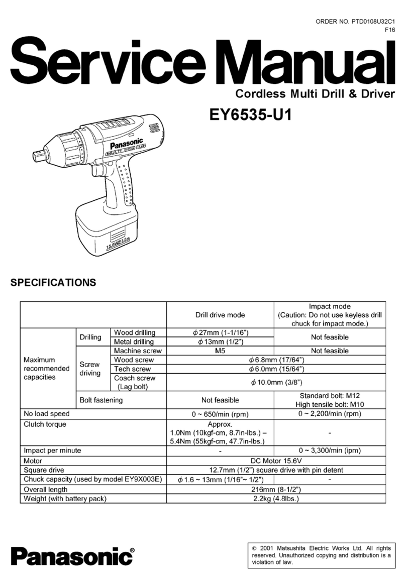 Panasonic EY6535-U1 User manual