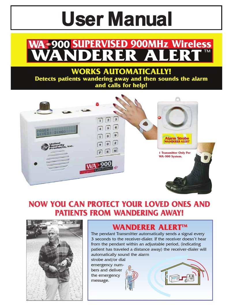 USP Wanderer Alert WA-900 user manual