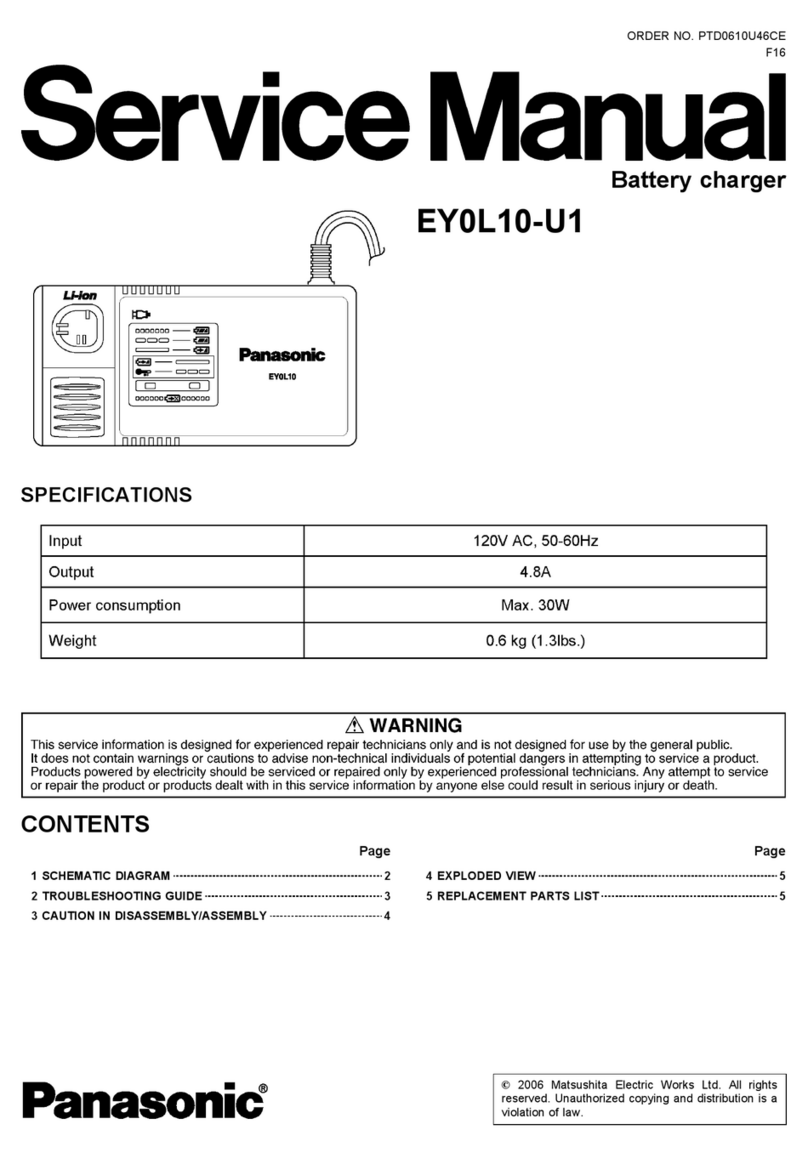 Panasonic EY0L10-U1 Service manual
