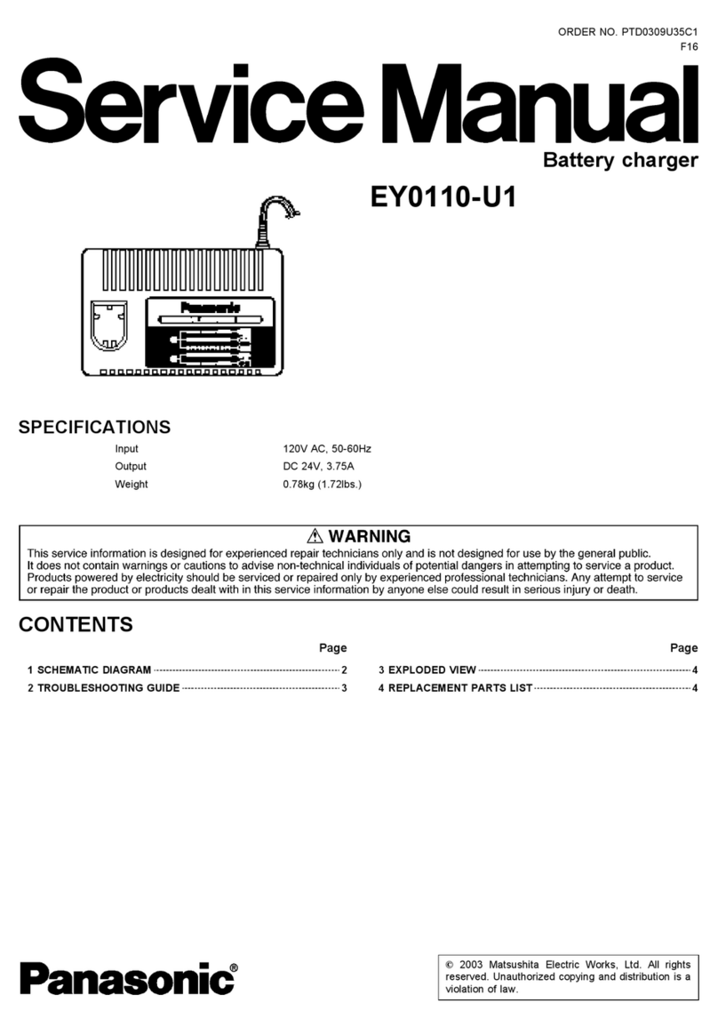 Panasonic EY0110-U1 User manual