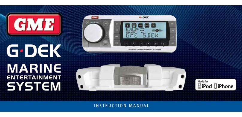GME G-Deck User manual
