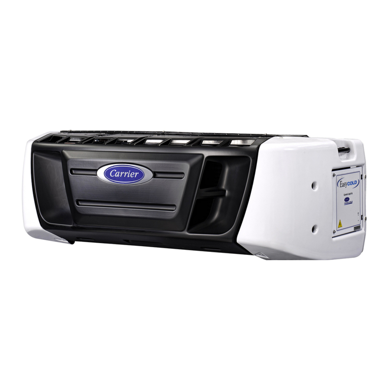Carrier Transicold Supra 550 User manual