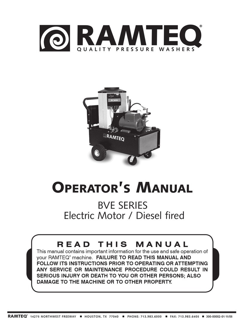 Ramteq BVE Series Operator's manual