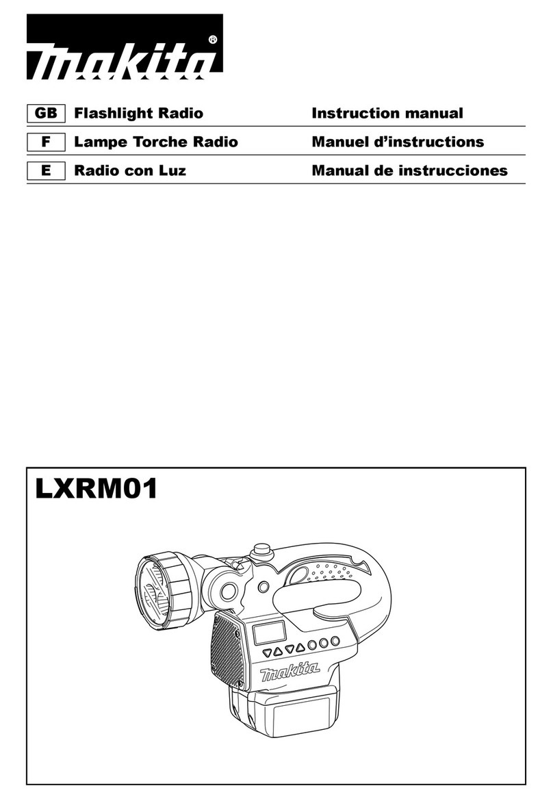 Makita LXRM01 instruction manual