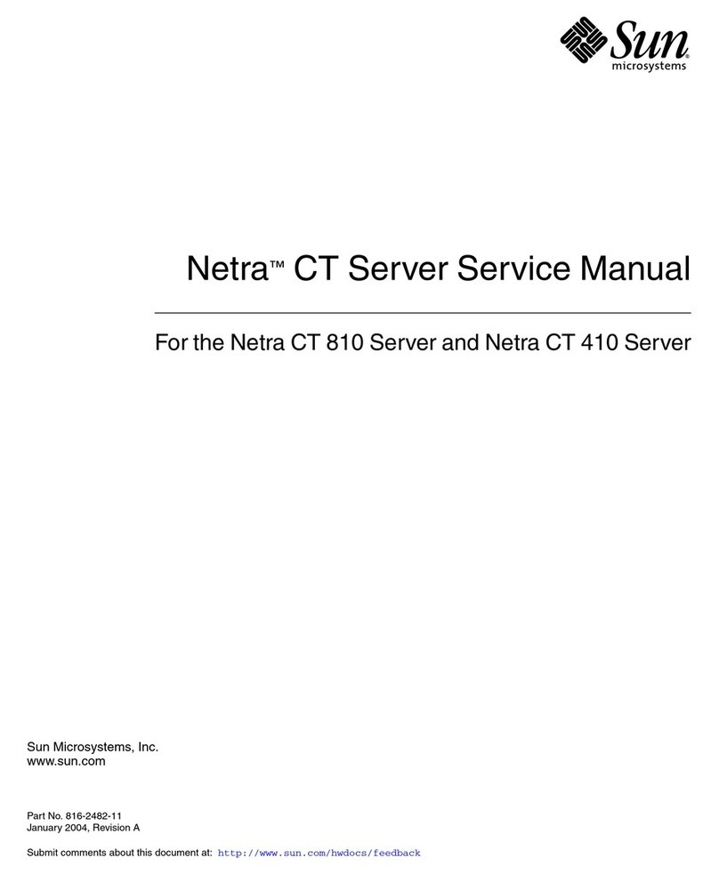 Sun Microsystems Netra ct User manual