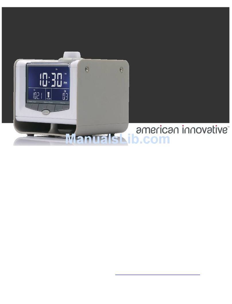 American Innovative, Neverlate Executive NL7DEX-US Instructions for use