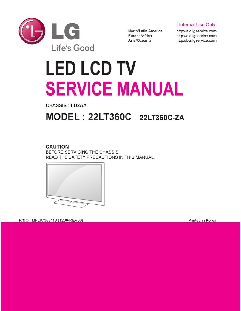 LG 22LT360C User manual
