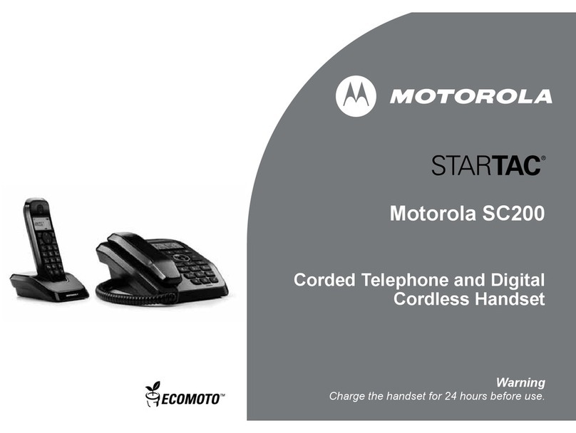 Motorola STARTEC SC200 User manual