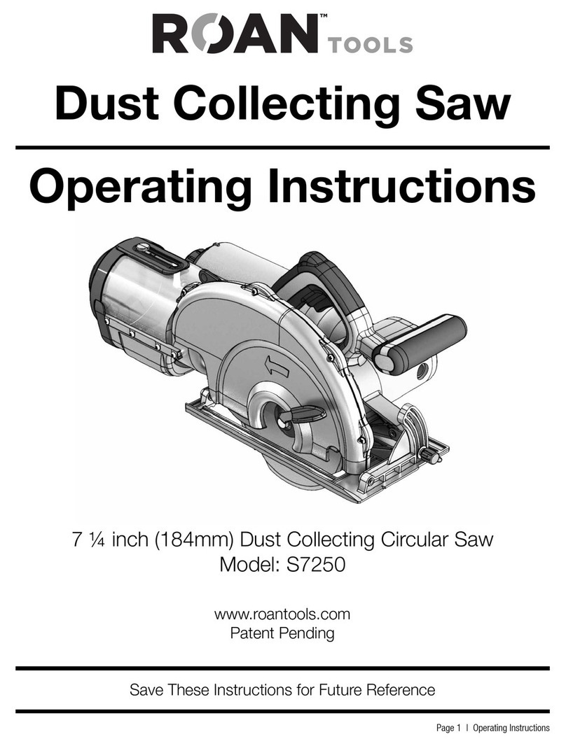 Roan S7250 operating instructions