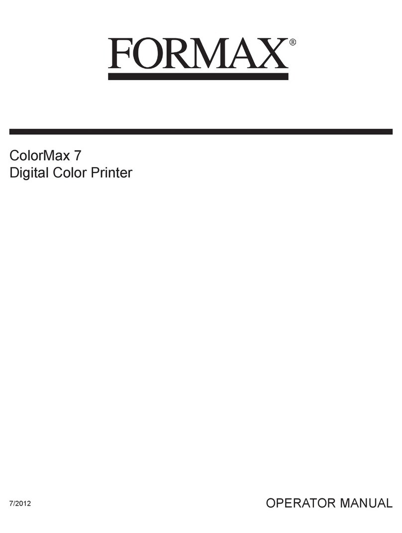 Formax ColorMax 7 User manual
