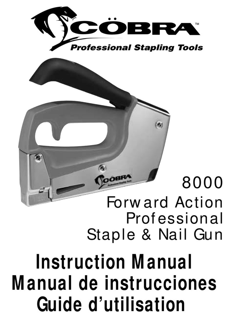 Cobra 8000 User manual