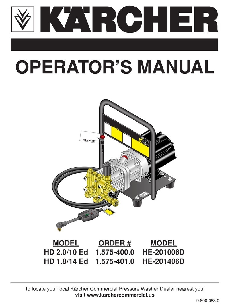 Kärcher Shark HE-201006D Operator's manual