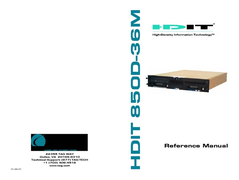 TAG HDIT 850D-36M reference guide