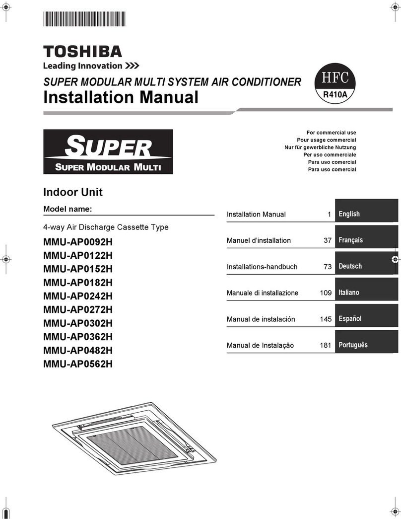 Toshiba MMU-AP0092H User manual